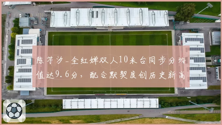 陈芋汐_全红婵双人10米台同步分均值达9.6分，配合默契度创历史新高